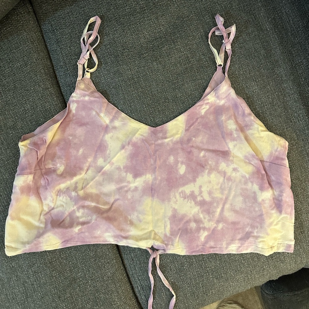 LA Hearts scrunch tank